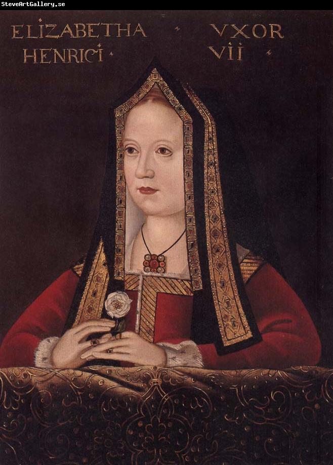 unknow artist Elizabeth of York,Queen of Hery Vii